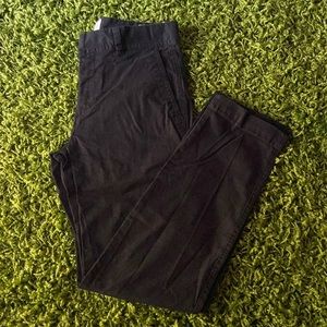 Gap black straight khaki petite 00 with Washwell